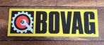 BOVAG  retro   -  reclamebord kunststof - 37  11,6 cm, Ophalen of Verzenden, Auto's