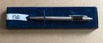 Vintage pen met digitale tijd van Sterling in doosje., Overige merken, Gebruikt, Met doosje, Balpen