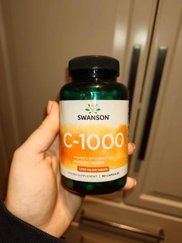Swanson vitamine C 1000 mg 90 capsules NIEUW beschikbaar voor biedingen