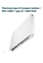 NIEUW Thermrad super 8 compact radiator 500x1800 4644 watt, Ophalen, 30 tot 80 cm, Radiator, Nieuw