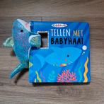 Tellen met Babyhaai boek + knuffel - Nieuw, Klik & Knuffel, Nieuw, Ophalen of Verzenden, 0 tot 6 maanden