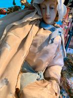 #kerst Antieke Kerst wax Maria Pop, Diversen, Kerst, Gebruikt, T, Ophalen of Verzenden, N