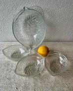 Vintage citroen bakjes glaswerk fruit zomer, Huis en Inrichting, Ophalen of Verzenden, X, Glas, Zo goed als nieuw
