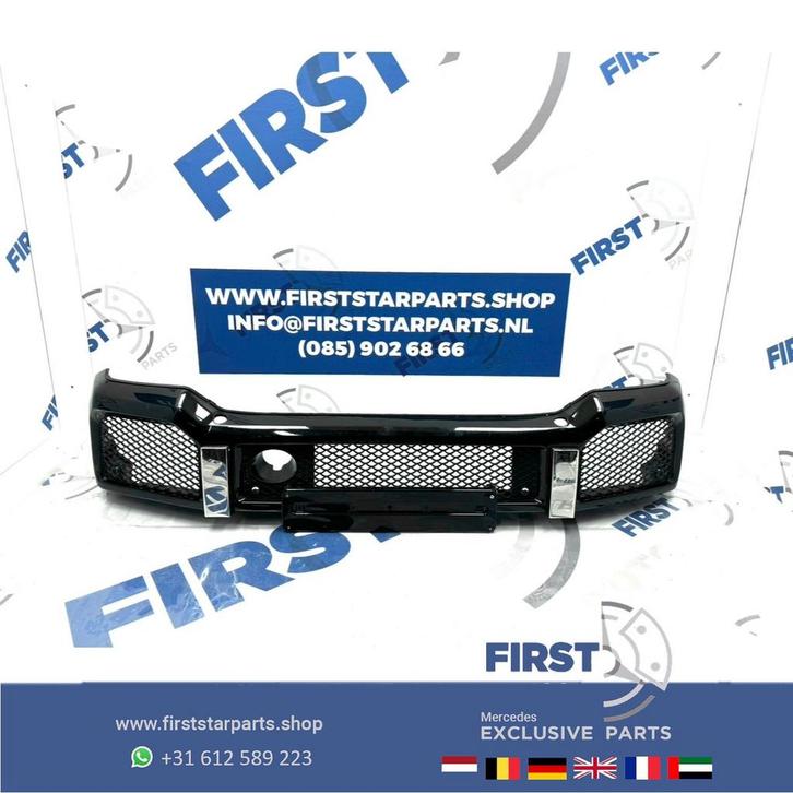 W463 G63 AMG VOORBUMPER origineel Mercedes G KLASSE 63 BUMPE, Auto-onderdelen, Carrosserie en Plaatwerk, Bumper, Mercedes-Benz