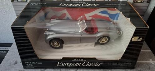1.18 jaguar xk120, Hobby en Vrije tijd, Modelauto's | 1:18, Zo goed als nieuw, Auto, ERTL, Ophalen of Verzenden