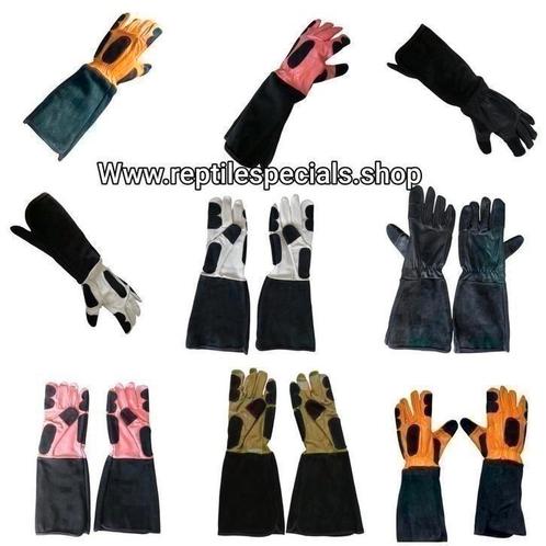 17.  Reptile Specials Leren Handschoenen, gloves, Dieren en Toebehoren, Reptielen en Amfibieën | Toebehoren, Nieuw, Overige typen