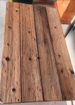 Stoere salontafel, Huis en Inrichting, Tafels | Salontafels, Ophalen, 100 tot 150 cm, 50 tot 100 cm, Zo goed als nieuw