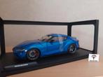 Toyota Supra GR 2021 blauw-metallic van Solido 1:18