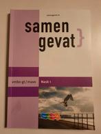 Samengevat NASK 1 vmbo (2022), Boeken, Ophalen of Verzenden, Zo goed als nieuw, VMBO