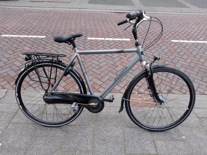 Gazelle Orange C7 Comfort h57 herenfiets, Fietsen en Brommers, Fietsen | Heren | Herenfietsen, Gebruikt, Gazelle, 57 tot 61 cm