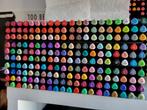200 decotime twinmarkers stiften incl houders, Hobby en Vrije tijd, Tekenen, Ophalen of Verzenden, Zo goed als nieuw, Potlood of Stift