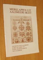 Merklappen uit Aalsmeers bezit 95068/9, Ophalen of Verzenden, Gelezen, Borduren en Naaien