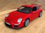 Porsche 911 997.2 GT3 rood 1:18 dealer editie Norev in doos, Hobby en Vrije tijd, Modelauto's | 1:18, Ophalen of Verzenden, Gebruikt