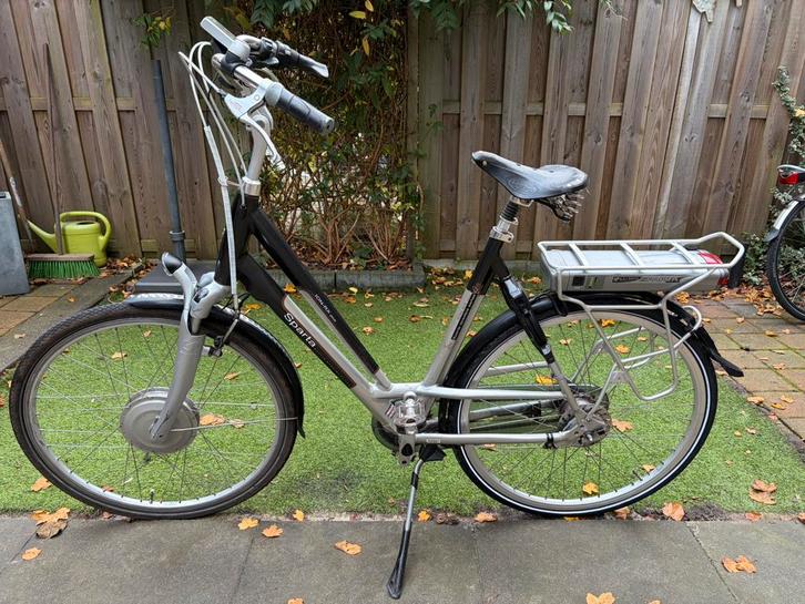 Te koop elektrische damesfiets sparta, Fietsen en Brommers, Fietsen | Dames | Damesfietsen, Zo goed als nieuw, Sparta, Versnellingen
