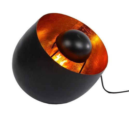 Tafellamp Cone zwart en goudkleur, Huis en Inrichting, Lampen | Tafellampen, Nieuw, Minder dan 50 cm, Metaal, Verzenden