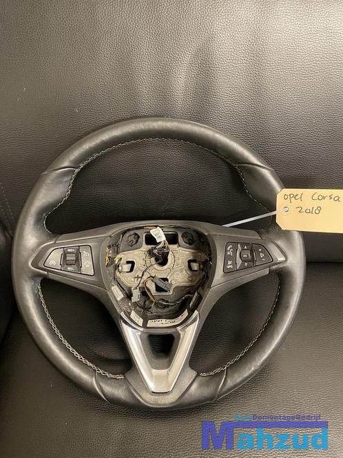 OPEL CORSA E leer leder stuurwiel stuur 2014-2019, Auto-onderdelen, Besturing, Opel, Gebruikt, Ophalen of Verzenden