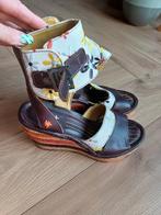 Sleehak the Art Company, maat 38, Bruin, A, A, Sandalen of Muiltjes