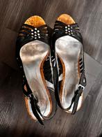 Guess leren open plateau schoentje zwart mt 38, Kleding | Dames, Schoenen, Guess, Zwart, Zo goed als nieuw, Sandalen of Muiltjes