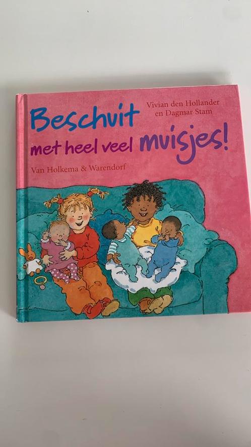 Vivian den Hollander - Beschuit met heel veel muisjes!, Boeken, Kinderboeken | Baby's en Peuters, Zo goed als nieuw, Ophalen of Verzenden