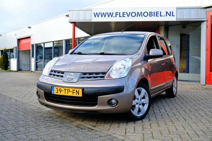 Nissan Note 1.6 First Note Aut. Clima|LMV, Auto's, Nissan, Bedrijf, Te koop, Note, ABS, Airbags, Airconditioning, Boordcomputer