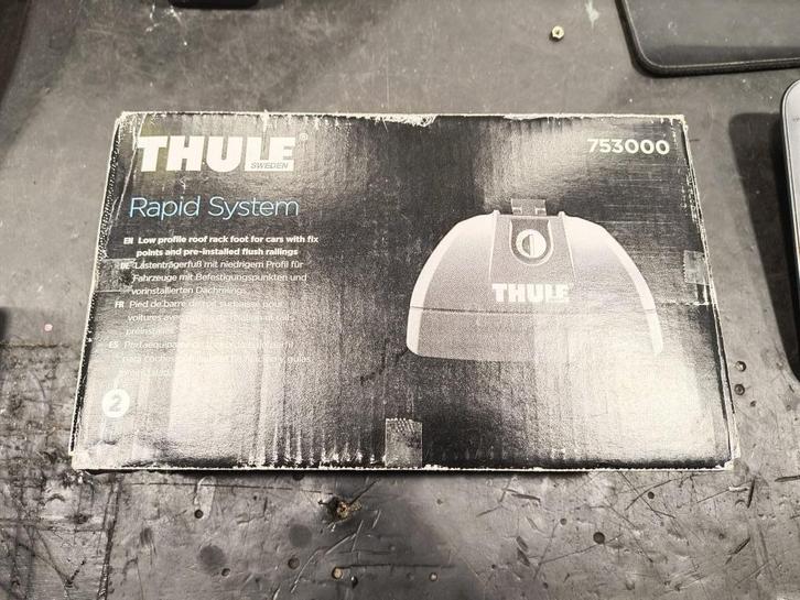 Thule rapid system 753000, Auto diversen, Dakdragers, Gebruikt, Ophalen of Verzenden