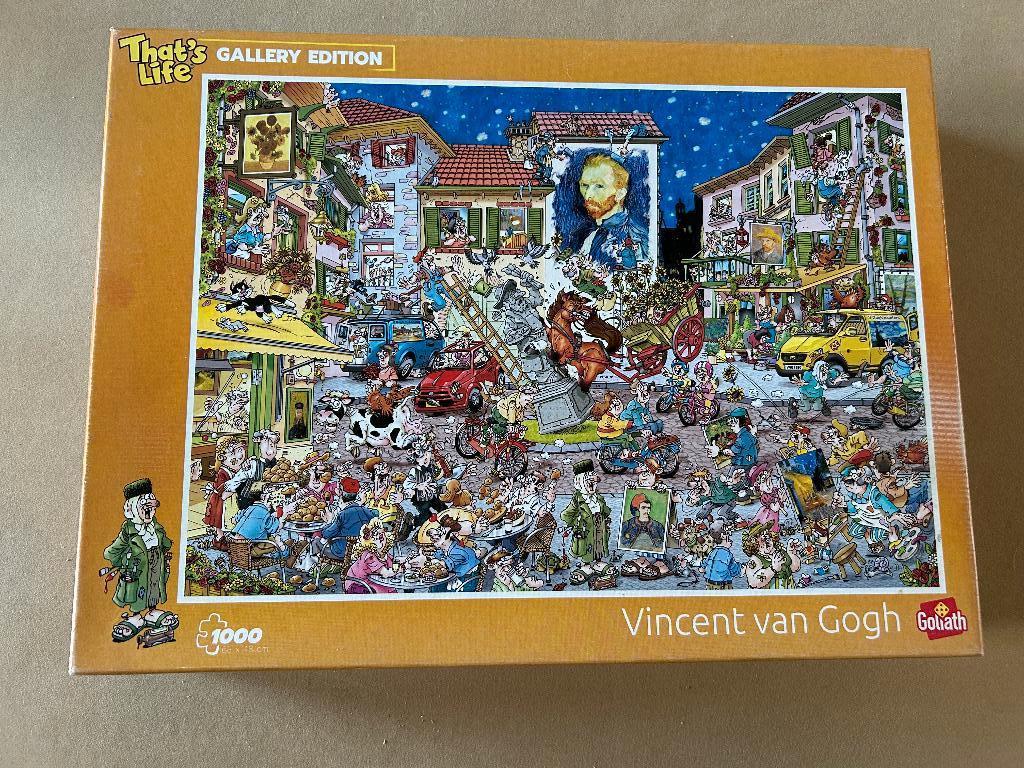 vincent van gogh, Ophalen, 500 t/m 1500 stukjes, Gebruikt, Legpuzzel