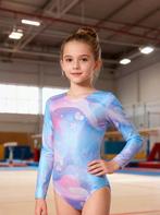 Turnpakje + turnbroekje blauw 116 122 128 134 140 146 152, Blauw, Nieuw, Turnpak(je), Kindermaat 122 t/m 140