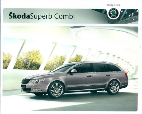 Brochure Skoda Superb Combi 2010, Boeken, Auto's | Folders en Tijdschriften, Gelezen, Overige merken, Ophalen of Verzenden