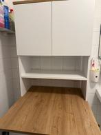 Badkamerkast met (Opberg)ruimte voor wasmachine, Ophalen, Kunststof, 50 tot 100 cm, Zo goed als nieuw