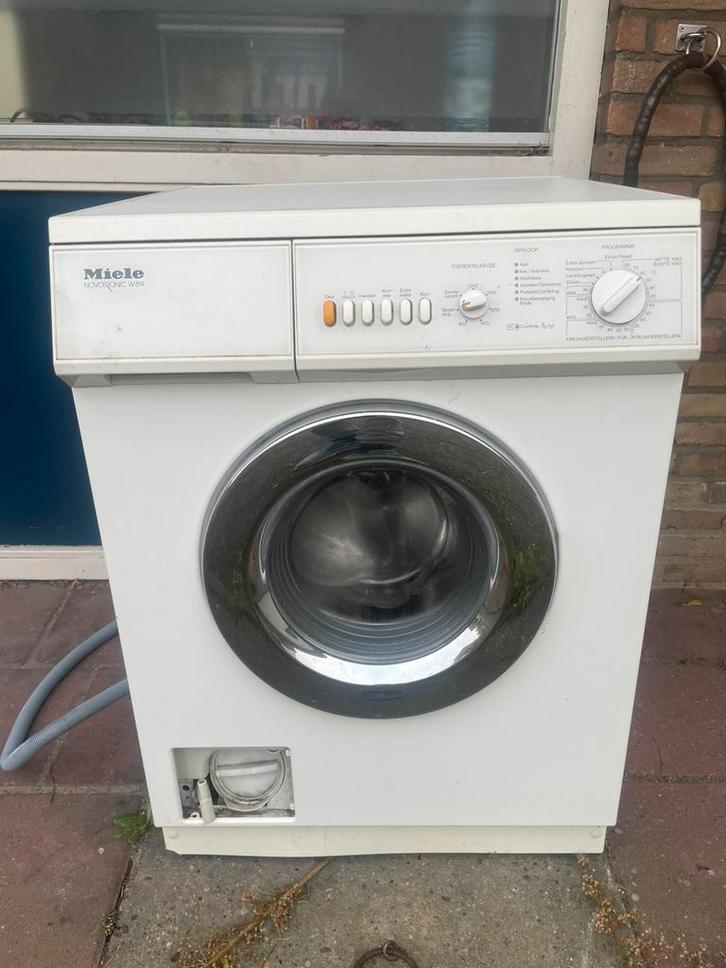 Miele wasmachine werkt nog super!, Witgoed en Apparatuur, Wasmachines, Gebruikt, Voorlader, 4 tot 6 kg, 85 tot 90 cm, 1200 tot 1600 toeren