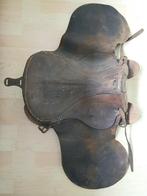 Oud WW1 en WW2 Nederlandse manschappen zadel., Ophalen of Verzenden, Landmacht, Nederland, Kleding of Schoenen