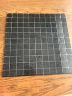 Zelfkevend muur tegels mat zwart, Zo goed als nieuw, Minder dan 5 m², Wandtegels, Keramiek