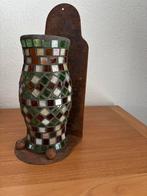 Windlicht, glas mozaïek, Antiek en Kunst, Ophalen of Verzenden