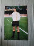 Johan Cruijff als speler van het Catalaanse elftal, Ophalen of Verzenden, Zo goed als nieuw, Ajax, Poster, Plaatje of Sticker
