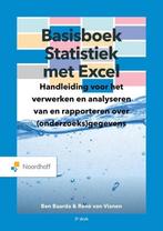Basisboek Statistiek met Excel, Ophalen of Verzenden, Zo goed als nieuw, Economie en Marketing, Noordhoff Uitgevers