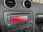 ORIGINEEL AUDI A3 8P CONCERT RADIO CD AUX MP3 CHORUS DUBBEL, Ophalen of Verzenden, Zo goed als nieuw