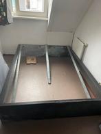 Ikea bedframe 140x200, Ophalen, Zwart, Tweepersoons, 140 cm