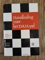 Handleiding voor het Damspel - J.W. van Dartelen, Hobby en Vrije tijd, Gezelschapsspellen | Bordspellen, Een of twee spelers, Ophalen of Verzenden