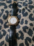 Rolex automaat parelmoer plaat met steentjes, Rolex, Polshorloge, Ophalen of Verzenden, Goud