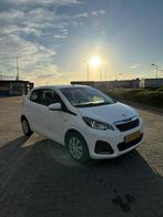 Peugeot 108 1.0 12V E-vti 68PK 3DR 2015 Wit, Auto's, Voorwielaandrijving, 4 stoelen, Wit, Origineel Nederlands