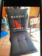 Kussens voor tuinstoelen,4 stuks,donkerblauw, Ophalen of Verzenden, Gebruikt