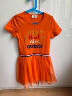 Koningsdag jurk 134/140, Ophalen of Verzenden, Zo goed als nieuw, Meisje, Jurk of Rok