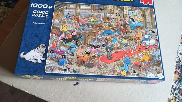 Jan van Haasteren, 1000 stukjes, Hobby en Vrije tijd, Denksport en Puzzels, Zo goed als nieuw, Legpuzzel, 500 t/m 1500 stukjes