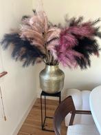 Gouden vaas met veren, Ophalen, Overige materialen, Overige kleuren, Zo goed als nieuw