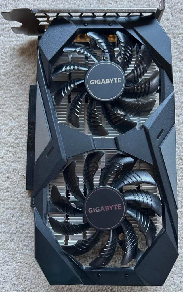 Videokaart Gigabyte GTX 1650 OC 4GB, Computers en Software, Videokaarten, Zo goed als nieuw, Nvidia, PCI-Express 3.0, GDDR5, HDMI