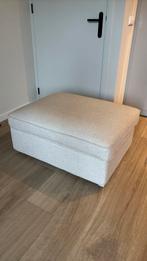 Ikea kivik poef hocker voetenbank lichtbeige, Ophalen, Zo goed als nieuw, Rechthoekig