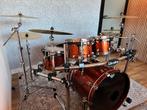 Tama Starclassic Maple Marigold Sparkle + Rack + JB Snare, Muziek en Instrumenten, Drumstellen en Slagwerk, Ophalen of Verzenden