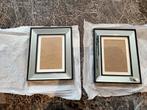2x Fotolijst met spiegelrand - Eric Kuster stijl, Huis en Inrichting, Woonaccessoires | Lijsten, Ophalen, Overige materialen, Minder dan 50 cm