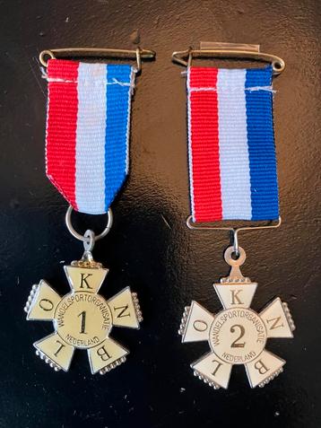 KNBLO medailles nr 1 en 2 beschikbaar voor biedingen