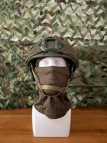 Fast SF Helm ARAMID ballistic EMR NIJ leveI LLLA + Balaclava beschikbaar voor biedingen
